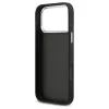 Guess tok Grained Big 4G Classic Logo iPhone 17 Pro Max készülékhez fekete