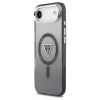 Tok Guess IML Gradient Triangle Logo MagSafe iPhone Air készülékhez fekete