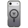 Tok Guess IML Gradient Triangle Logo MagSafe iPhone Air készülékhez fekete