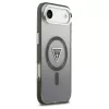 Tok Guess IML Gradient Triangle Logo MagSafe iPhone Air készülékhez fekete