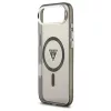 Tok Guess IML Gradient Triangle Logo MagSafe iPhone Air készülékhez fekete