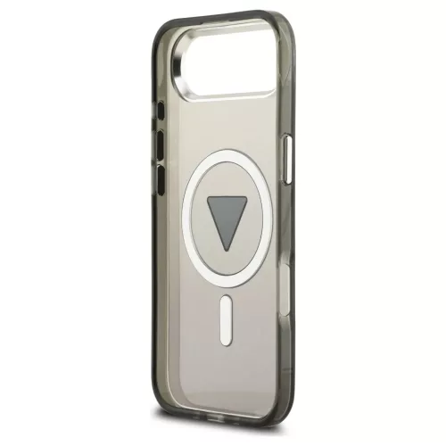 Tok Guess IML Gradient Triangle Logo MagSafe iPhone Air készülékhez fekete