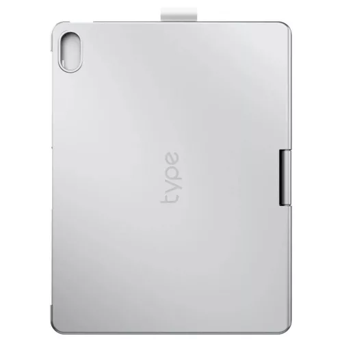 Flexbook Touch Typecase billentyűzetes tok iPad 11″ (A16) 2025 / iPad 10.9″ (2022) készülékhez – ezüst