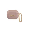 Guess GUAPSASMP AirPods Pro készülékhez tok rózsaszín Saffiano Script Metal Collection
