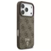 Guess 4G Strap Triangle Logo MagSafe tok iPhone 17 Pro készülékhez barna
