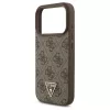 Guess 4G Strap Triangle Logo MagSafe tok iPhone 17 Pro készülékhez barna