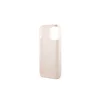 Guess GUHMP13LSPLP iPhone 13 Pro / 13 6,1" készülékhez kemény tok Silicone Logo Plate MagSafe rózsaszín