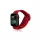 Beline Apple Watch készülékhez textil szíj 42/44/45/49mm piros