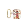 Guess GUA2HHFLU AirPods készülékhez tok Flower Strap Collection lila