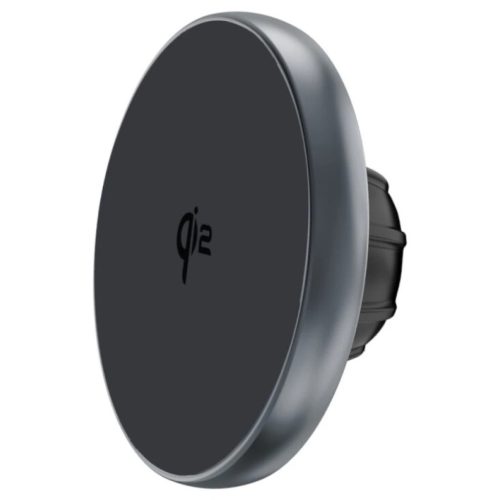 Mágneses tartó 4smarts Screen Mount Qi2 monitor tartó okostelefonhoz szürke