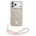 Guess 4G Strap Triangle Logo tok MagSafe az iPhone 17 Pro Max készülékhez rózsaszín