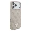 Guess 4G Strap Triangle Logo tok MagSafe az iPhone 17 Pro Max készülékhez rózsaszín