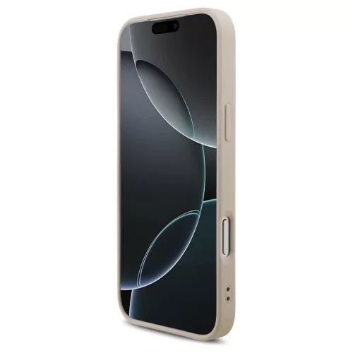 Guess 4G Strap Triangle Logo tok MagSafe az iPhone 17 Pro Max készülékhez rózsaszín