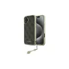 Guess GUHCP16SGF4GBR iPhone 16 6.1" keménytok készülékhez – 4G Charms Collection, barna