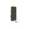 Guess GUHCP16SGF4GBR iPhone 16 6.1" keménytok készülékhez – 4G Charms Collection, barna
