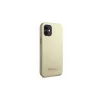 Guess GUHCP12SIGLGO iPhone 12 mini készülékhez 5,4" kemény tok arany Iridescent