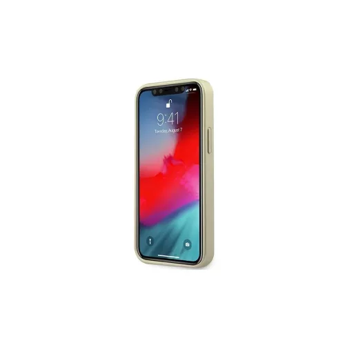 Guess GUHCP12SIGLGO iPhone 12 mini készülékhez 5,4" kemény tok arany Iridescent