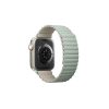 UNIQ Revix szíj Apple Watch Series 1-8/SE/SE2/SE3 38/40/41mm készülékhez fordítható mágneses zöld-bézs