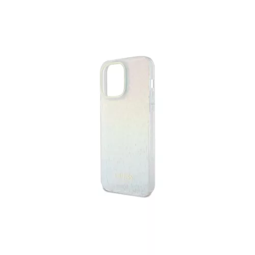 Guess GUHCP13XHDECMI iPhone 13 Pro Max készülékhez 6.7" keménytok IML Faceted Mirror Disco Iridescen