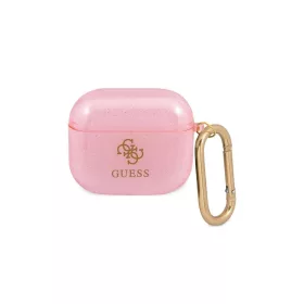   Guess GUA3UCG4GP AirPods 3 készülékhez tok Glitter Collection rózsaszín