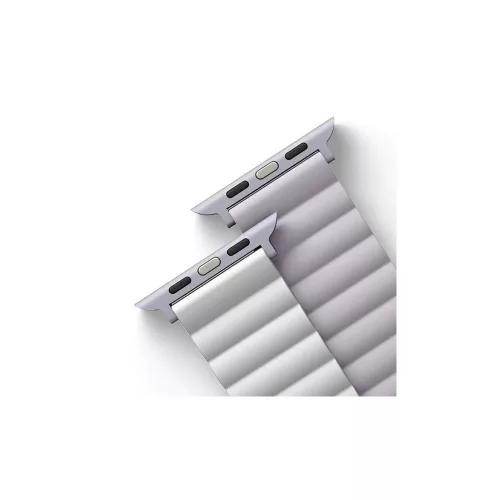 UNIQ Revix Strap Apple Watch Series1-8/SE/SE2/SE3/Ultra1/2/3 készülékhez 42/44/45/49mm fordítható mágneses lila