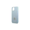 Guess GUHCP13SPS4MB iPhone 13 mini 5,4" készülékhez kemény tok Saffiano 4G Small Metal Logo kék
