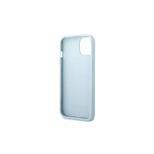 Guess GUHCP13SPS4MB iPhone 13 mini 5,4" készülékhez kemény tok Saffiano 4G Small Metal Logo kék