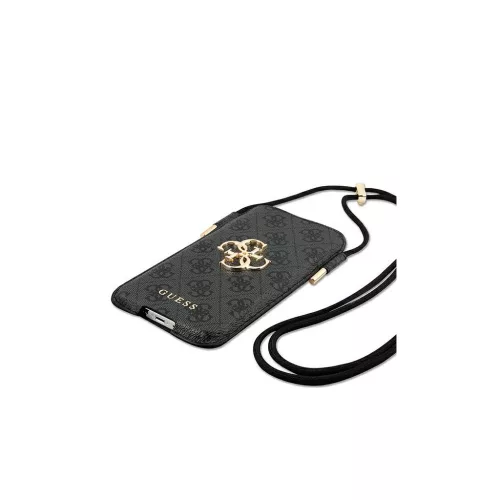 Guess telefon táska GUHCP12L4GPSGR 6,7 4G Metal Logo szürke