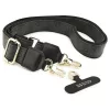 Guess 4G Strass Logo & Big Strap Metal Buttons MagSafe tok iPhone 17 készülékhez fekete