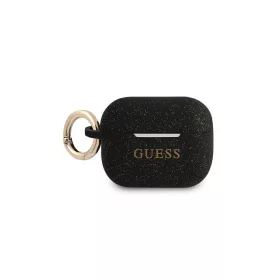   Guess GUAPSGGEK AirPods Pro készülékhez tok Silicone Glitter fekete