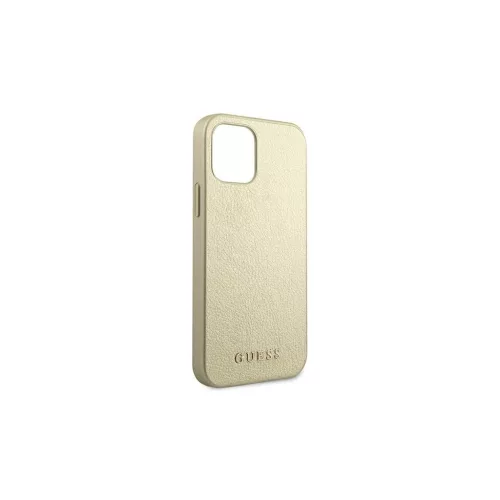 Guess GUHCP12LIGLGO iPhone 12 Pro Max 6,7" készülékhez keménytok arany Iridescent