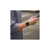 UNIQ Revix Strap AppleWatch Series1-9/SE1/2/3/Ultra2/3 készülékhez 42/44/45/49mm fordítható mágneses szürke–narancssárga