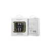 Guess GUA2P4RPSK AirPods 1/2 tok AirPods 1/2 készülékhez 4G Printed Stripes Charm fekete