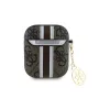 Guess GUA2P4RPSW AirPods 1/2 készülékhez tok 4G Printed Stripes Charm barna