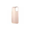 Guess GUHCP13XLSLMGLP iPhone 13 Pro Max készülékhez kemény tok Silicone Script Gold Log világos rózsaszín