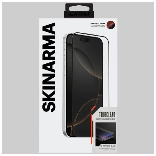 Skinarma True Clear edzett üvegfólia iPhone Air készülékhez átlátszó