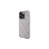 Guess GUHMP15XG4GFRP iPhone 15 Pro Max készülékhez 6.7" kemény tok 4G Collection Leather Metal Logo Mag rózsaszín