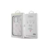 Guess GUHMP15XG4GFRP iPhone 15 Pro Max készülékhez 6.7" kemény tok 4G Collection Leather Metal Logo Mag rózsaszín