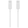 USAMS KY Series US-SJ696 60W USB-C to USB-C 2m kábel fehér