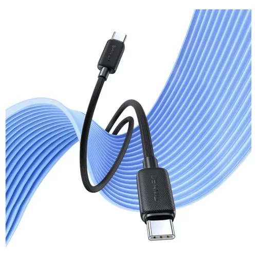 USAMS KY Series US-SJ696 60W USB-C to USB-C 2m kábel fehér