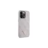 Guess GUHCP13XP4TDSCPP iPhone 13 Pro Max 6.7" készülékhez kemény tok Crossbody 4G Metal Logo rózsaszín