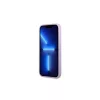 Guess GUHCP13SPS4MU iPhone 13 mini készülékhez kemény tok Saffiano 4G Small Metal Logo lila