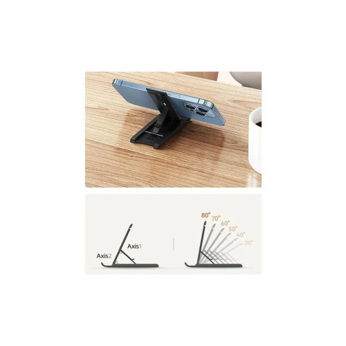 USAMS asztali tartó telefon/tablet készülékhez ZJ070ZJ01 (US-ZJ070) fekete