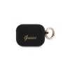 Guess GUAPSSSK AirPods Pro készülékhez tok Silicone Vintage Script fekete