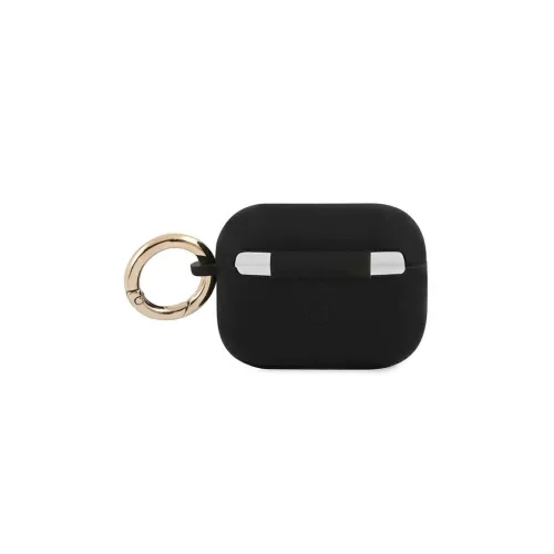 Guess GUAPSSSK AirPods Pro készülékhez tok Silicone Vintage Script fekete