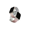 UNIQ Revix Prémium óra szíj Apple Watch Series 1-8/SE/SE2/3/Ultra1/2/3 készülékhez 42/44/45/49 Edition rózsaszín-fehér