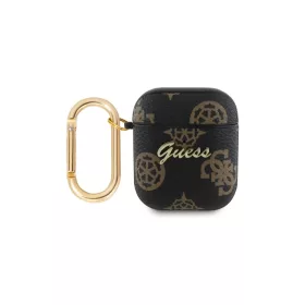   Guess GUA2PG4GPK AirPods 1/2 készülékhez tok fekete 4G Hook