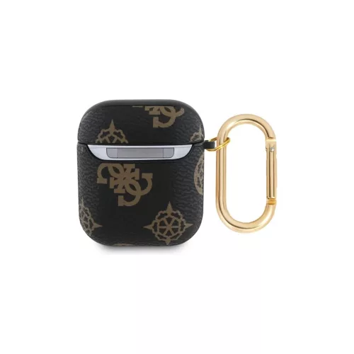 Guess GUA2PG4GPK AirPods 1/2 készülékhez tok fekete 4G Hook