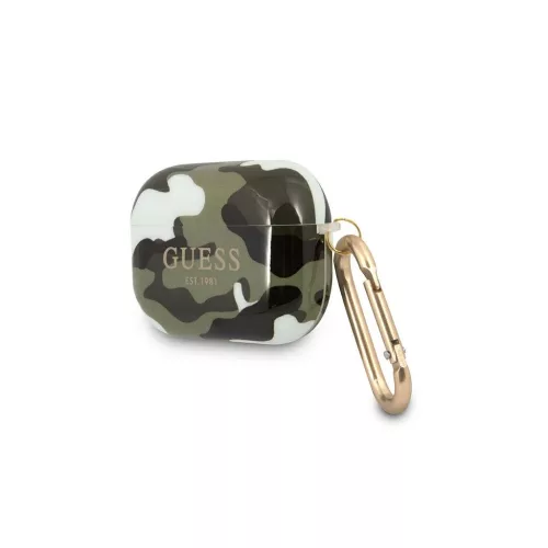 Guess GUAPUCAMA AirPods Pro készülékhez tok khaki Camo Collection
