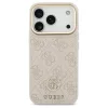 Guess 4G Strass Logo & Big Strap tok – Metal Buttons MagSafe, iPhone 17 Pro készülékhez – rózsaszín